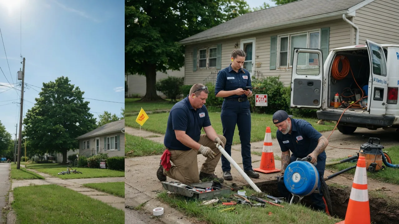 Sewer Line Repair in Coaldale, PA near me